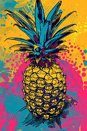 Ananas von Poster Art Shop