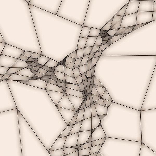 Netz abstrakt von Jörg Hausmann