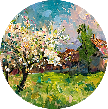 Landschap Schilderij van ARTEO Schilderijen