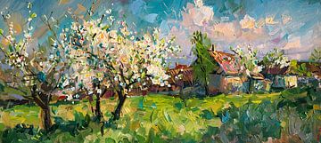 Landschap Schilderij van ARTEO Schilderijen