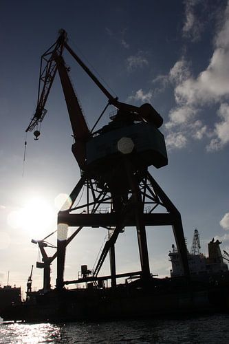 Hafenkran in Göteborg