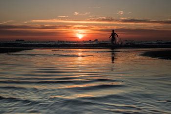 Sonnenuntergang am Meer