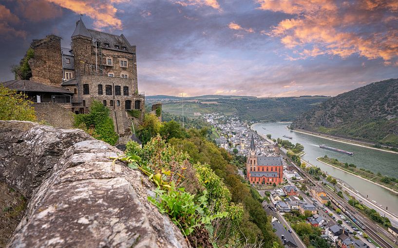 Oberwesel, Rijnland-Palts, Duitsland van Alexander Ludwig