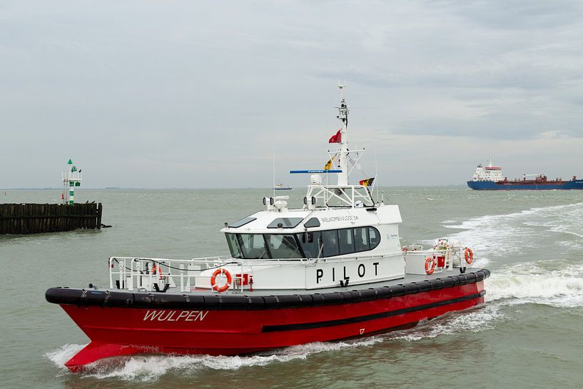 Loodsboot Wulpen Vlissingen van MSP Canvas