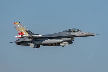 Belgische General Dynamics F-16 Fighting Falcon (FA-95). van Jaap van den Berg