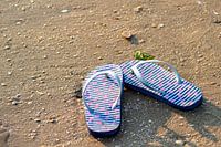 Flip Flops on the beach
