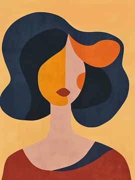 Portret minimalistisch van ARTEO Schilderijen