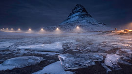Das Eis des Kirkjufell — Island von Didier Laurent
