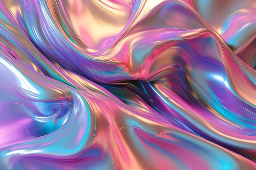 Dynamisch abstract schilderij