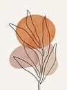 Plant warme kleuren, boho stijl van Studio Miloa thumbnail