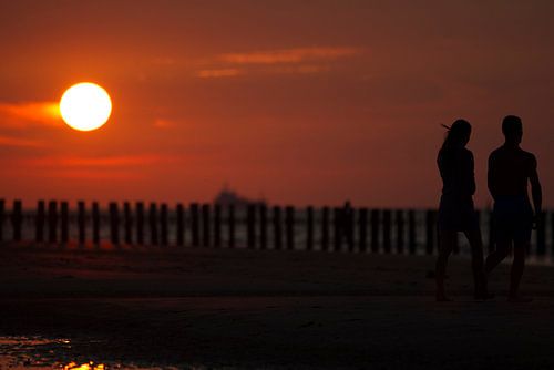 Zonsondergang Breskens