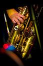 Alt-saxofoon detail doorkijkje van Tjeerd Knier thumbnail