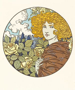 Jalousie van Eugène Grasset van Peter Balan