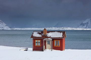 Hütte Lofoten von Sven-Erik Arndt