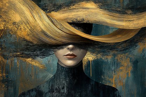 Gold and Dark Background