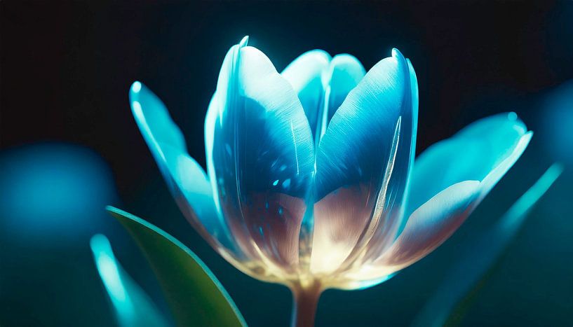 Tulp in kunst en design van Mustafa Kurnaz