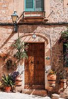 Spaanse deur op het eiland Mallorca