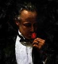 The Offer - Schilderij Godfather Schilderij 2 | Marlon Brando schilderij 2 van Kunst Company thumbnail