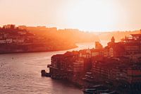 Coucher de soleil à Porto, Portugal
