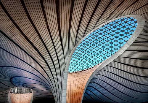 Modern design airport by Marcel van Balken