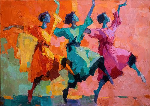 Dance Women | Dance Vibes by Wonderful Art