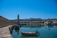 Der venezianische Hafen von Rethymno