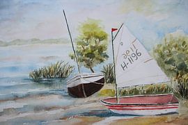 Sommertag am Wasser von Anja Zinken Bertens