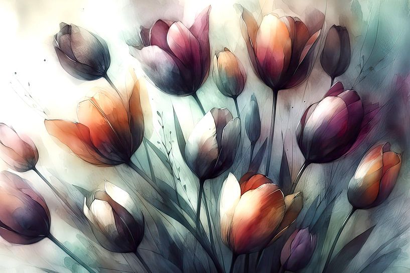 Tulip field by Kay Weber