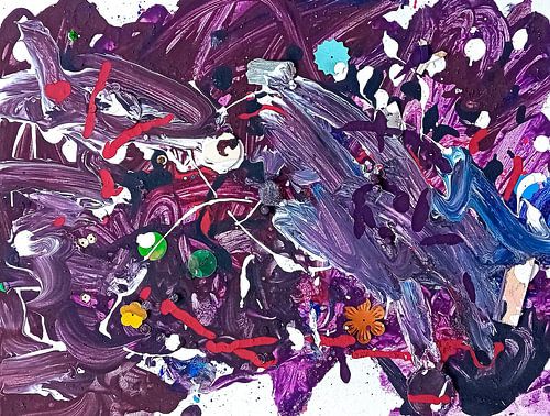 Lavendel wave von Anne Bergmann