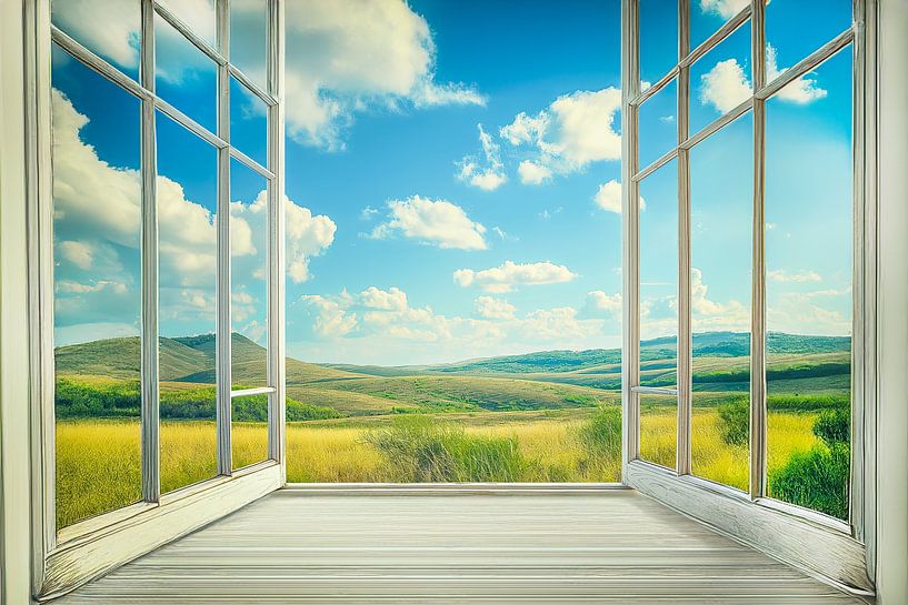 look out of the window by Egon Zitter