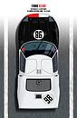 Ken Miles + Lloyd Ruby GT40, Daytona 66 von Theodor Decker Miniaturansicht