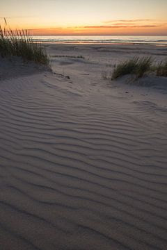 Courants de vent dans les dunes sur Douwe Schut