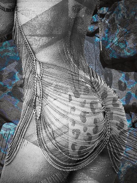 Sensual Mysticism - Woman in Power and Veil by Saranda Foto Art