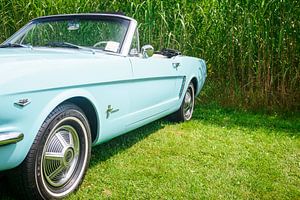 Ford Mustang convertible classic car sur Sjoerd van der Wal Photographie