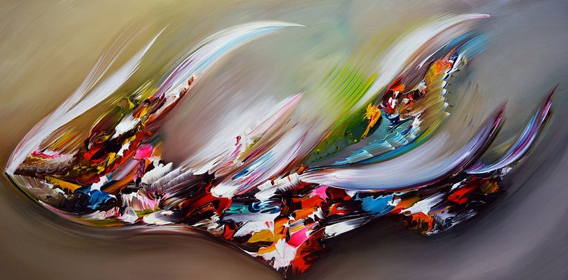 Abstract Power by Gena Theheartofart