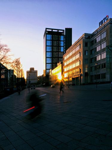 Zons ondergang Leeuwarden