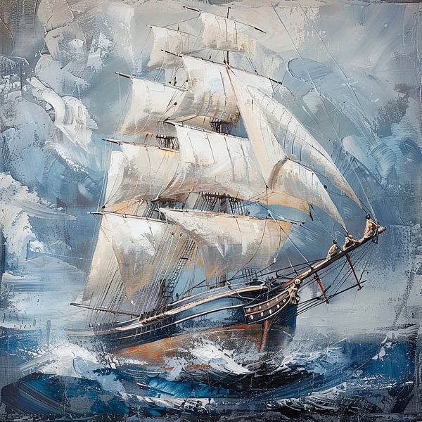 Voilier par Poster Art Shop