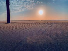 Beach Noordwijk by Michael Ruland