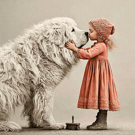 As Big as Trust | Little Girl, Big Dog