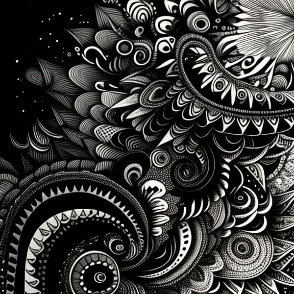 Cosmos psychédélique par Vythryd Arts