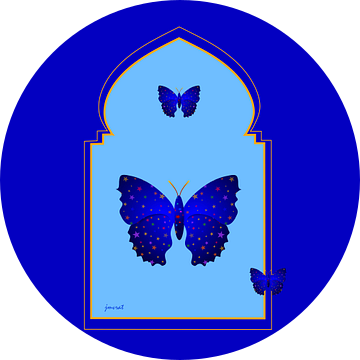 Magische ramen JM0011 van Johannes Murat