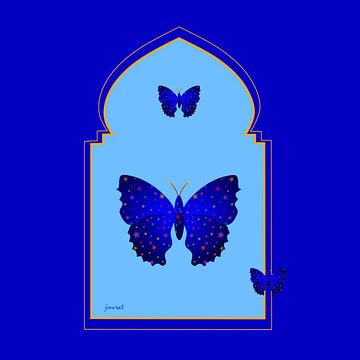 Magic Windows Schmetterling  JM0011 von Johannes Murat