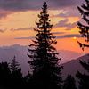 Sonnenuntergang in den Lechtaler Alpen von Miriam Schwarzfischer Fotografie