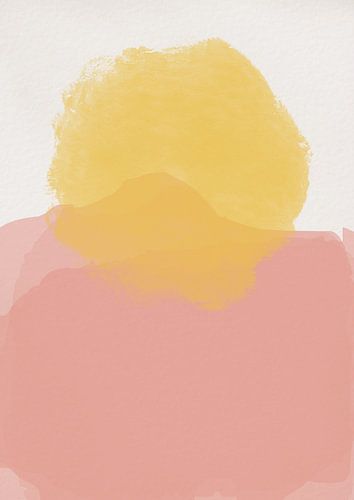 Modernes abstraktes Aquarell