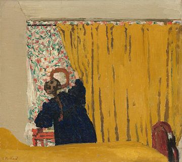 Het gele gordijn, Edouard Vuillard