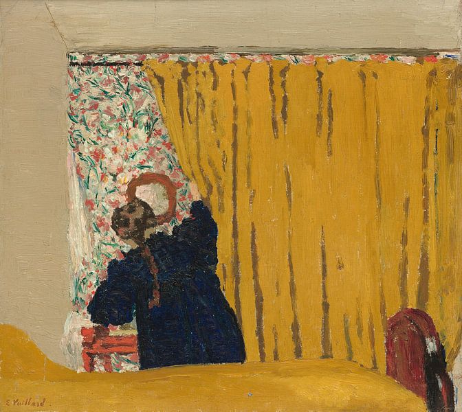 The Yellow Curtain, Edouard Vuillard by All the Masters