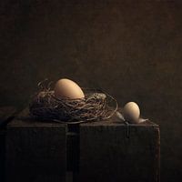 Still life "Two eggs"