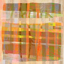 Patchwork Orange by Claudia Gründler