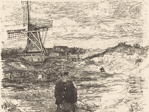 Nes (Ameland), Otto Hanrath, 1925