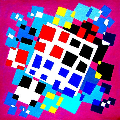 EH PAINTING ART 1991* #0910 Eigenzinnig Liveliness